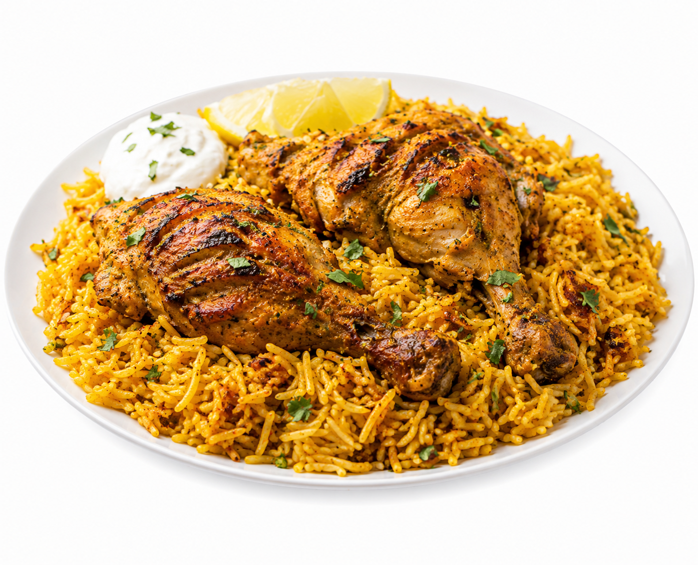 Tandoori Chicken with Rice
