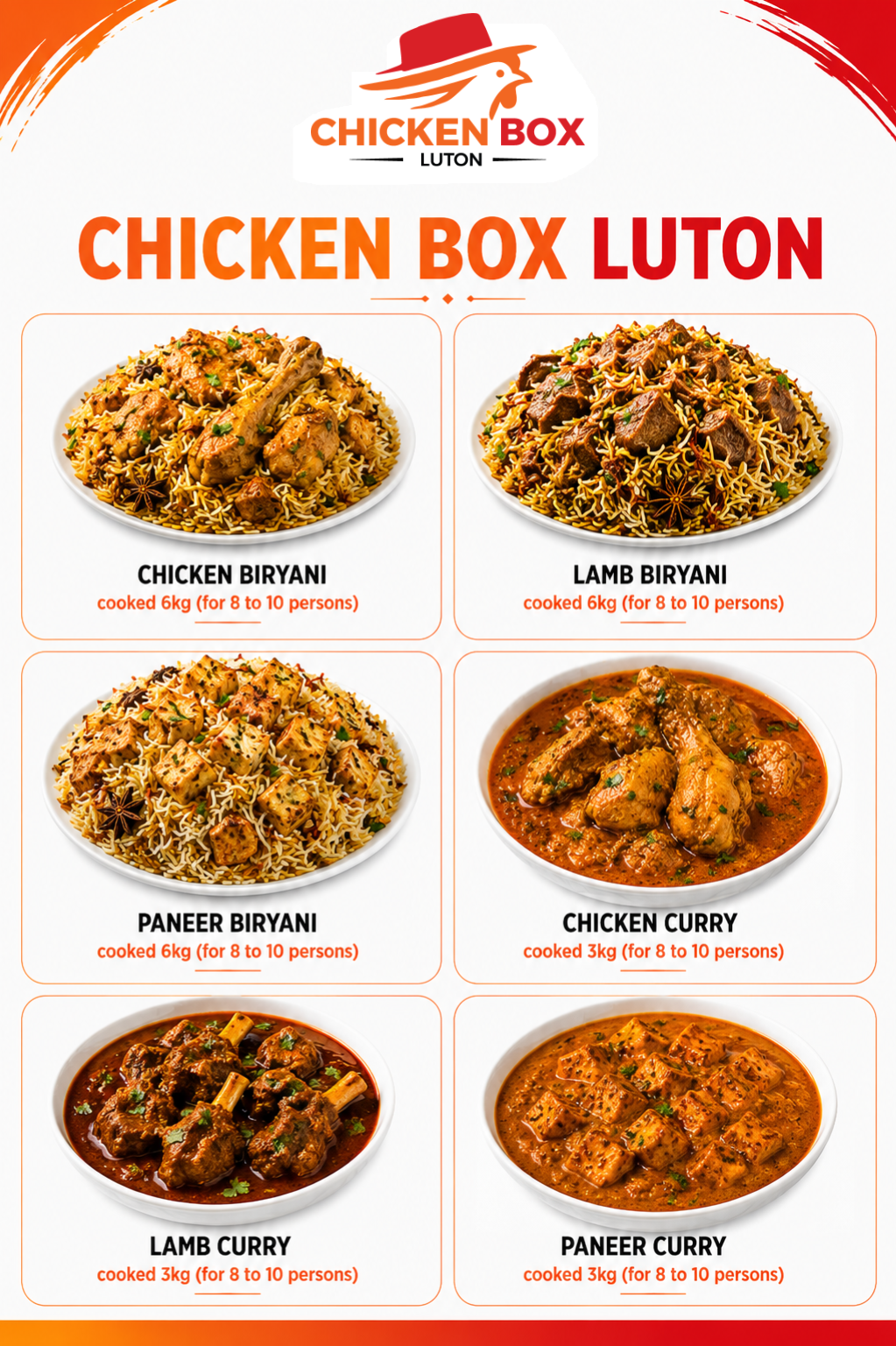 Catering Menu